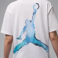 Nike Jordan жіноча Graphic футболка колір білий