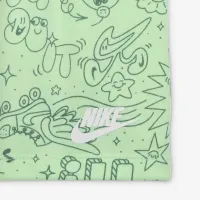 Nike Sportswear Create Your Own Adventure Baby (12-24M) футболка and шорти комплект колір зелений