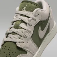 Nike Air Jordan 1 Low SE Big дитячі Кросівки колір зелений