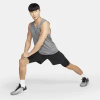 Nike Ready мужские Dri-FIT Fitness Tank цвет черный