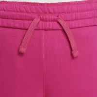 Nike Sportswear Club Fleece Big детские (Girls') Wide-Leg Pants Pink