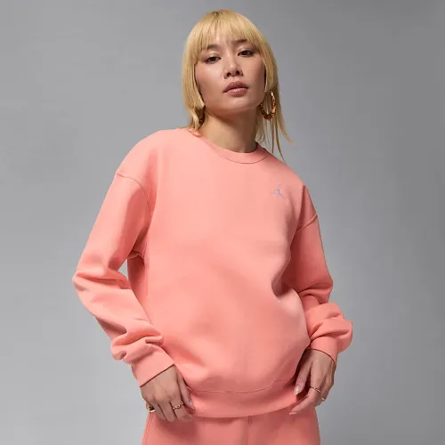 Nike Jordan Brooklyn Fleece жіноча Crew-Neck світшот Orange