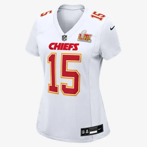 Patrick Mahomes Kansas City Chiefs Super Bowl LIX Women’s Nike NFL Game Fashion Jersey цвет белый