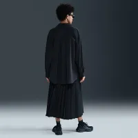 Nike 24.7 PerfectStretch жіноча Dri-FIT Pleated спідниця колір чорний