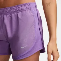 Nike Tempo женская Brief-Lined Running шорты цвет фиолетовый