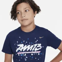 Alex Morgan Big детские (для мальчиков) Nike Soccer футболка синий