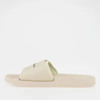 Шлёпанцы Calvin Klein Slide Monogram TPU YM0YM00361-0K9 - Бежевый