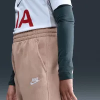 Nike Sportswear Club Fleece Big дитячі Loose Pants колір коричневий