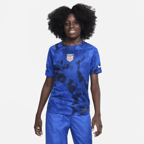 USMNT 2022/23 Stadium Away Big дитячі Nike Dri-FIT Soccer Jersey блакитний