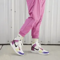 Nike Dunk High женская Кроссовки цвет белый