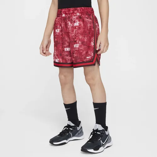 Nike DNA Big дитячі (для хлопчиків) Dri-FIT баскетбольні шорти колір червоний
