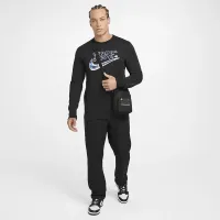 Nike Sportswear Club Long-Sleeve футболка колір чорний