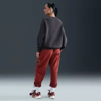 Nike Sportswear Phoenix Fleece N7 оверсайз Crew-Neck свитшот цвет серый