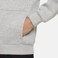 Nike Sportswear Club Fleece Big дитячі Full-Zip Толстовка з капюшоном колір сірий