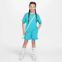 Nike Sportswear Essential Big детские (Girls') футболка цвет зеленый