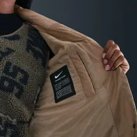 Nike Sportswear Swoosh Series женская Therma-FIT оверсайз Down Trench Coat цвет коричневый