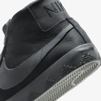 Nike Zoom Blazer Mid Skate Кроссовки цвет серый