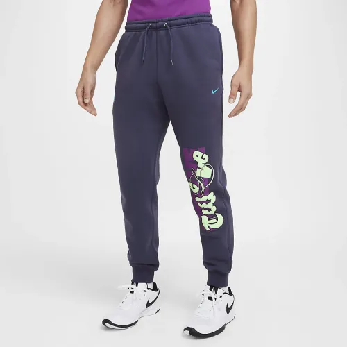 Nike Ja мужские Fleece баскетбольные Jogger Pants цвет фиолетовый