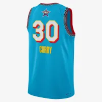 Nike Stephen Curry 2025 NBA All-Star Game Unisex Jordan Brand Dri-FIT NBA Swingman Jersey синий