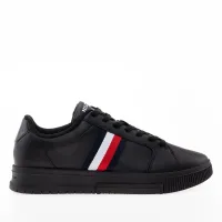 Кросівки Tommy Hilfiger Supercup Stripes Leather Ess FM0FM04895-BDS - Чорні