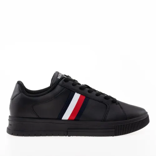 Кросівки Tommy Hilfiger Supercup Stripes Leather Ess FM0FM04895-BDS - Чорні