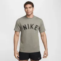 Nike Primary Swoosh чоловічі Dri-FIT Short-Sleeve Versatile Top колір сірий