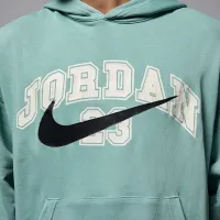 Nike Jordan MVP чоловічі оверсайз French Terry Pullover Толстовка з капюшоном колір зелений