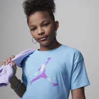 Nike Jordan Lemonade Stand Big дитячі Graphic футболка блакитний