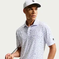 Nike Par мужские Dri-FIT для гольфа Polo цвет белый