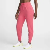 Nike Dri-FIT One жіноча З високою талією 7/8 French Terry Joggers Pink