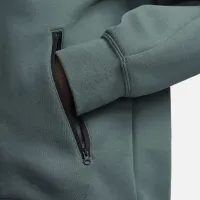 Nike Sportswear Tech Fleece женская оверсайз Full-Zip Толстовка с капюшоном Cape цвет зеленый