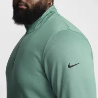 Nike Tour мужские 1/2-Zip для гольфа Top цвет зеленый