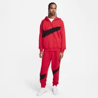 Nike Swoosh чоловічі 1/2-Zip Fleece Толстовка з капюшоном колір червоний
