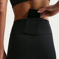 Nike One женская С высокой Талией Crop лосины цвет черный