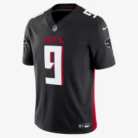 Michael Penix Jr. Atlanta Falcons мужские Nike Dri-FIT NFL Limited Jersey цвет черный
