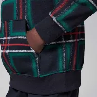 Nike Jordan Brooklyn Essentials Little дитячі 2-Piece Holiday Pullover Толстовка з капюшоном комплект колір чорний