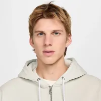 Nike Solo Swoosh чоловічі Full-Zip Толстовка з капюшоном колір сірий
