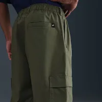 Nike Sportswear Club мужские Woven Cargo Pants цвет зеленый