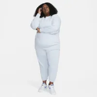 Nike Sportswear Phoenix Fleece женская оверсайз Crew-Neck свитшот (большие размеры) синий