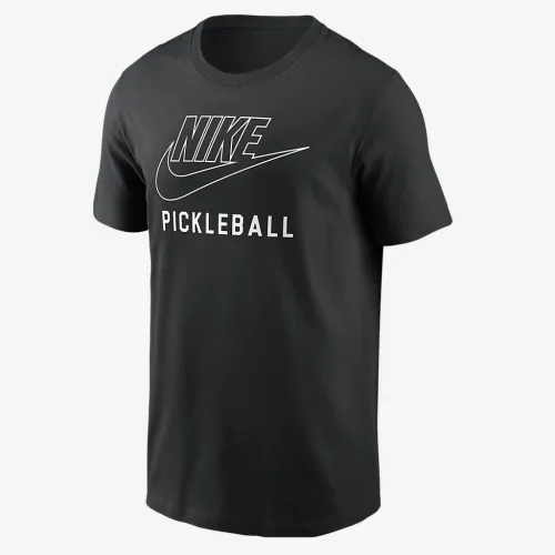 Nike Swoosh мужские Pickleball футболка цвет черный