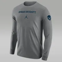 Howard чоловічі Nike College Long-Sleeve футболка колір сірий