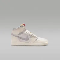 Nike Jordan 1 Retro High OG Little дитячі Кросівки колір білий