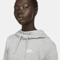 Nike Sportswear Club Fleece жіноча Funnel-Neck Толстовка з капюшоном колір сірий