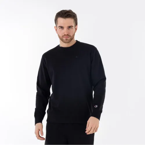 Кофта/футболка Champion Tonal Embroideколір червоний Heavy бавовняні218492-KK001 - Чорна