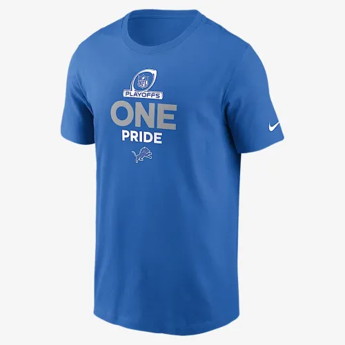 Detroit Lions 2024 NFL Playoffs чоловічі Nike NFL футболка чоловічі Nike NFL футболка блакитний
