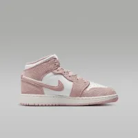 Nike Air Jordan 1 Mid SE Big дитячі Кросівки колір білий
