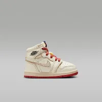 Nike Jordan 1 Retro High OG Baby/Toddler Кросівки колір білий