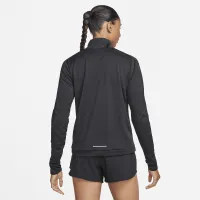 Nike Swoosh жіноча Dri-FIT 1/4-Zip Mid Layer колір чорний