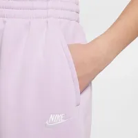 Nike Sportswear Club Fleece Big детские Loose Pants цвет фиолетовый