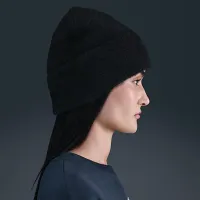 Nike Peak Cozy Beanie колір чорний